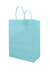BOLSA DE REGALO CELESTE 18.5 X 25.5 MOTARRO