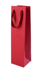 BOLSA DE REGALO PARA BOTELLA COLOR ROJO MOTARRO