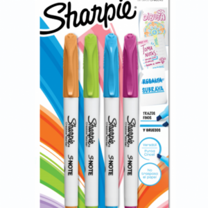 SET DE MARCADOR DE TEXTO CREATIVO SHARPIE 4 UNIDADES