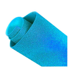 PLIEGO GOMA EVA GLITTERS 45X60CM CELESTE