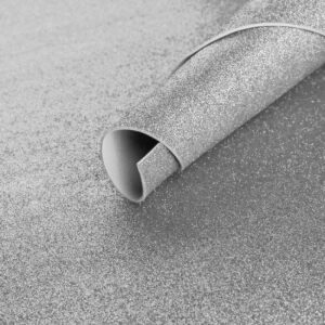 PLIEGO GOMA EVA GLITTER 40X60 PLATA